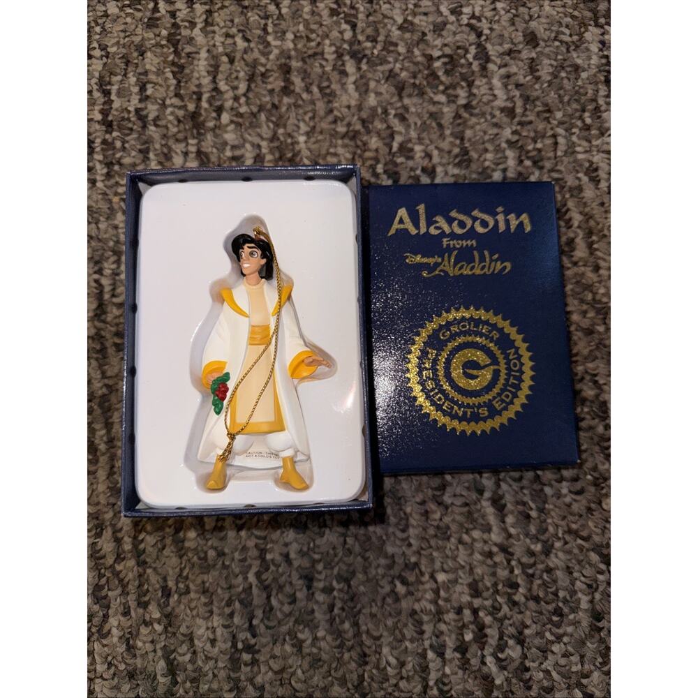 Vintage 1997 Grolier Disney Aladdin and the King of Thieves Ornament
